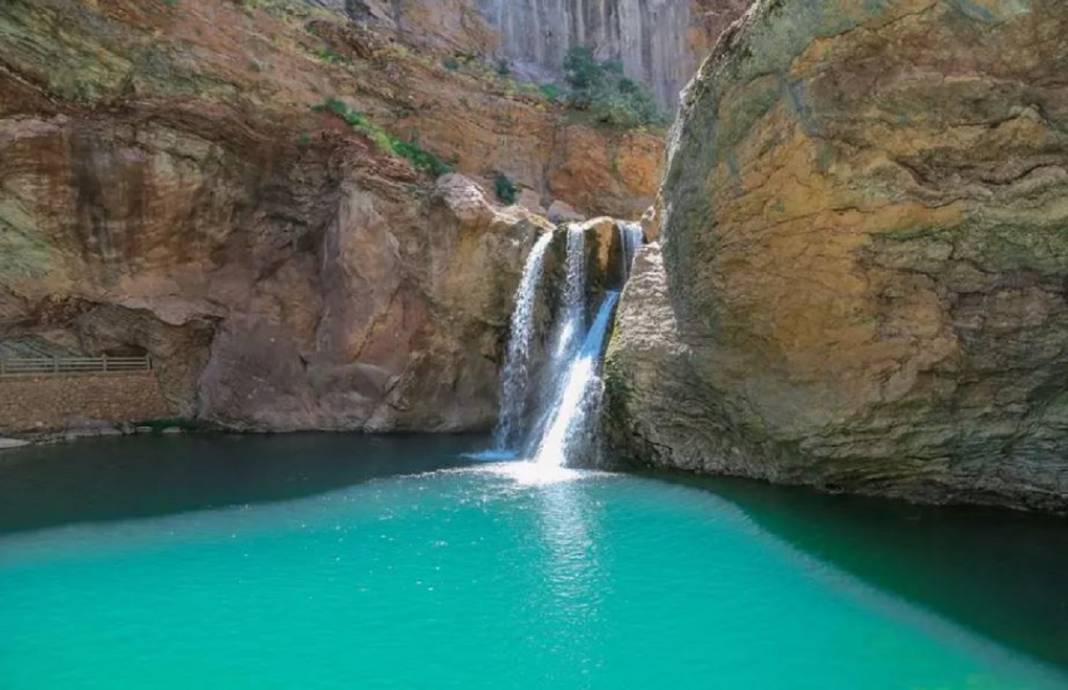 Torosların artık gizli olmayan cenneti: Konya'daki şelaleyi bir de kışın görün 7